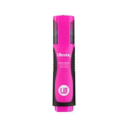 Surligneur corps large rose fluo Wonday