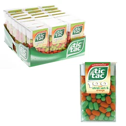 Tic Tac duo orange - citron vert grand format T100 49g