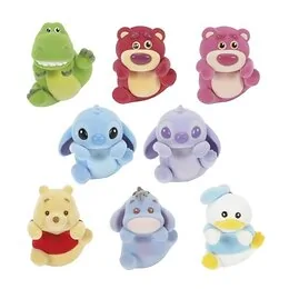 Mini figurine peluche à accrocher Disney