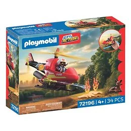 Playmobil 72196 Hélicoptère de pompiers