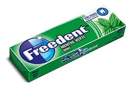 Freedent menthe verte - 10 dragées 