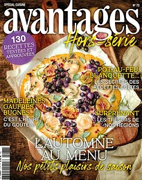 Magazine Avantages hs, numéro 73, du 16/09/2026