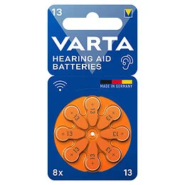 8 piles auditives 13 Varta
