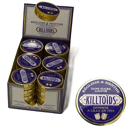 Réglisse boîte métal Killtoids Afchain