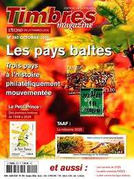 Magazine Timbres magazine, numéro 292, du 30/09/2026