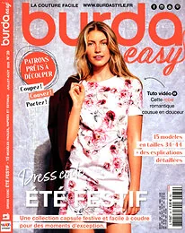 Magazine Burda style easy, numéro 39, du 24/06/2026