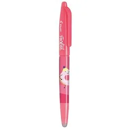 Roller FriXion Ball rose corail Encre bleue Fancy winter Pilot