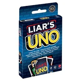 Uno Liar's - Jeu de cartes bluff familial Mattel