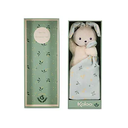 Carré douceur Doudou lapin bouquet d'agrumes 17 cm Kaloo