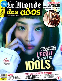 Magazine Le monde des ados, numéro 553, du 08/01/2025