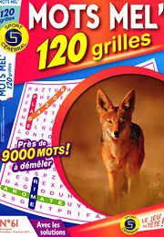 Magazine Mots mel'120 grilles, numéro 61, du 02/10/2026