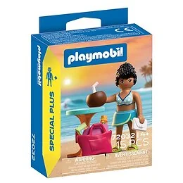 Playmobil 72032 Vacancière à la plage Spécial Plus