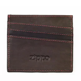Porte-cartes cuir véritable Zippo