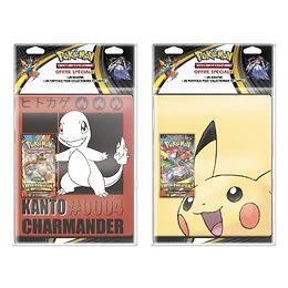 Pack Cahier range-cartes A4 + Booster Mega Evolution 01 Pokémon - Modèle aléatoire