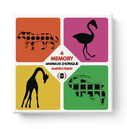 4 Memory : Animaux d'Afrique