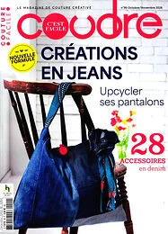 Magazine Coudre c'est facile, numéro 99, du 17/09/2026