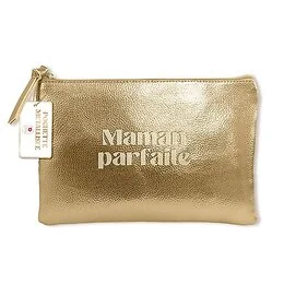 Pochette métallisée Or Maman Parfaite