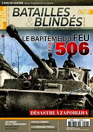 Magazine Batailles et blindes, numéro 127, du 25/07/2025