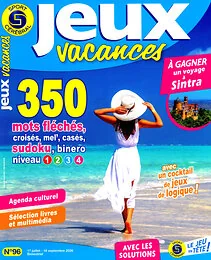 Magazine Jeux vacances, numéro 96, du 17/07/2026