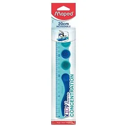 RDC Règle incassable Kidy Learn Concentration 20 cm Maped