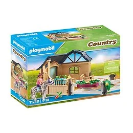 Extension Box avec cheval Playmobil