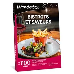 Wonderbox Bistrots et saveurs Nouvelle édition
