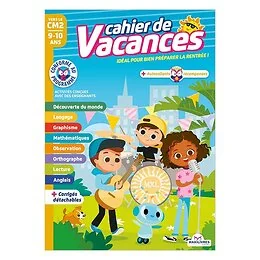 Cahiers de vacances - Vers CM2 9-10 ans Maxilivres