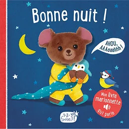 Mon livre marionnette qui parle - Bonne nuit !