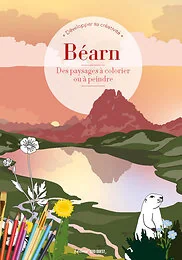 Le Béarn à colorier ou à peindre