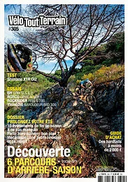 Magazine Velo tout terrain, numéro 305, du 21/08/2025