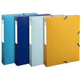 Boîte de classement dos 4 cm Exacompta Modèle Aléatoire