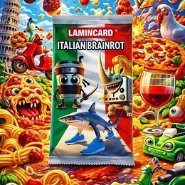 Booster Italian Brainrot Lamincard
