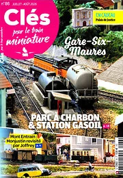 Magazine Cles pour le train miniature, numéro 86, du 11/07/2026