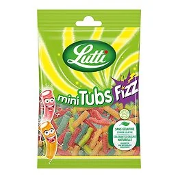 Sachet Mini Tubs Fizz 90g Lutti
