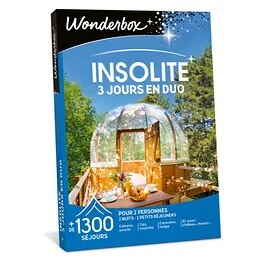 Wonderbox Insolite 3 jours en duo Nouvelle édition