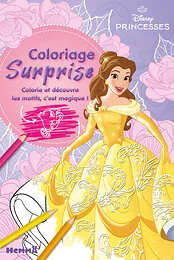 Disney Princesses - Coloriage surprise - Colorie et découvre les motifs, c'est magique !