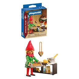 Playmobil Spécial Plus 72152 Lutin de Noël pâtissier 