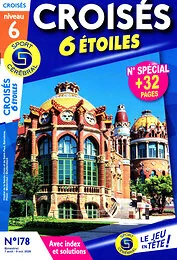 Magazine 6 etoiles gd format jeux, numéro 178, du 07/08/2026