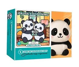 Coffret cozy + peluche Panda