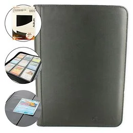 Album Deluxe 9 Cases Phoenix Shield (Noir) – Rangement Sécurisé pour 360 Cartes