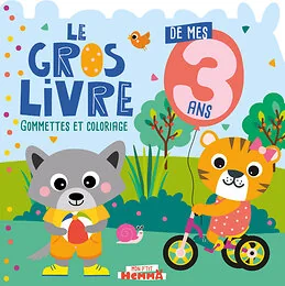 Mon P'tit Hemma - Le gros livre de mes 3 ans - Gommettes et coloriage