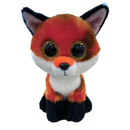 Peluche Meadow le Renard 15 cm Beanie Boo's TY