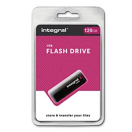 Clé USB 128 GB 2.0 noir Intégral 