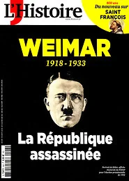 Magazine L'histoire, numéro 548, du 24/09/2026