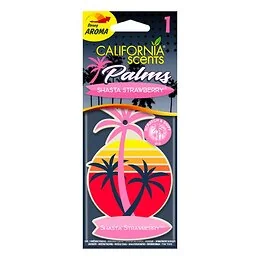 Désodorisant voiture parfum fraise