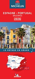 Carte Nationale Espagne, Portugal 2026
