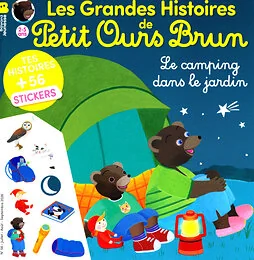 Magazine Les grandes histoires de petit ours brun, numéro 56, du 15/06/2026