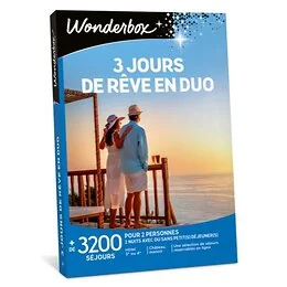 Wonderbox 3 Jours de rêve en duo Nouvelle édition