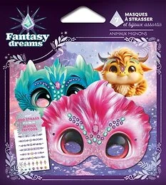 Masques à strasser - Animaux mignons