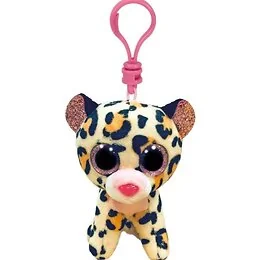 Peluche porte-clés Beanie boo's Livvie le Léopard TY